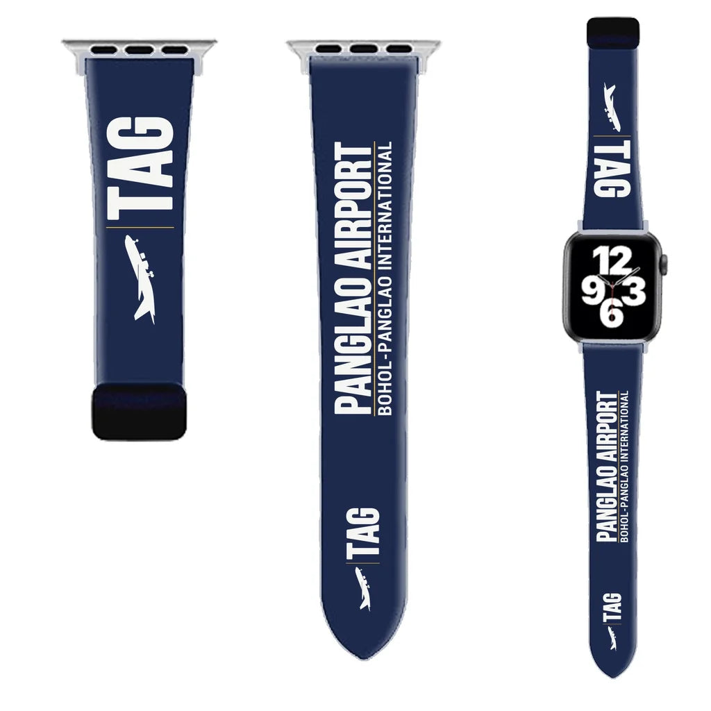 WBV6 | Bohol-Panglao International Airport TAG | Navy Blue (Magnetic Band)
