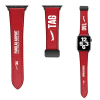 Thumbnail for WBV6 | Bohol-Panglao International Airport TAG | Leather - Red