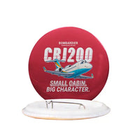 Thumbnail for Bombardier CRJ200 - Cartoon - Pin - Red