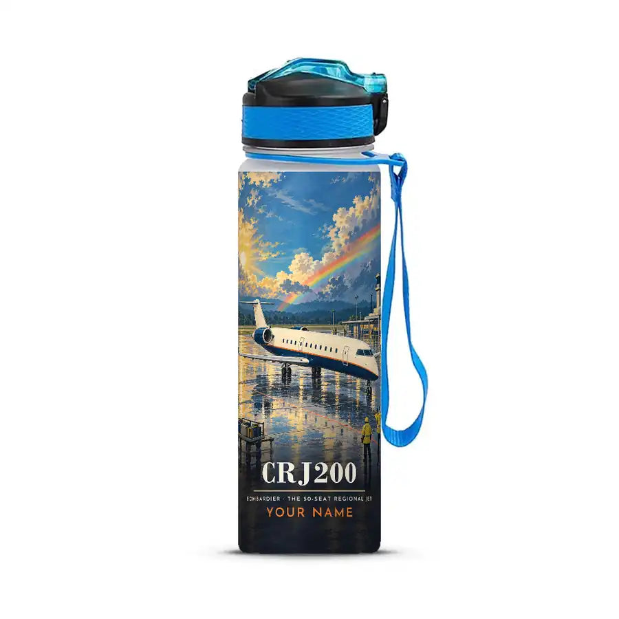 Bombardier CRJ200 - Sports Kettle - 3D + Name