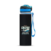 Thumbnail for Bombardier CRJ200 - Sports Kettle - Cartoon - Black