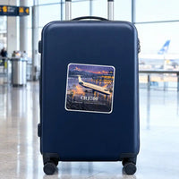 Thumbnail for Bombardier CRJ700 - 3D - Square Sticker - Suitcase