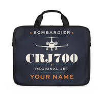 Thumbnail for Bombardier CRJ700 - Heritage + Name - Laptop Bag