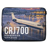 Thumbnail for Bombardier CRJ700 - Laptop Sleeve + Name
