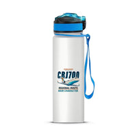 Thumbnail for Bombardier CRJ700 - Sports Kettle - Cartoon - White