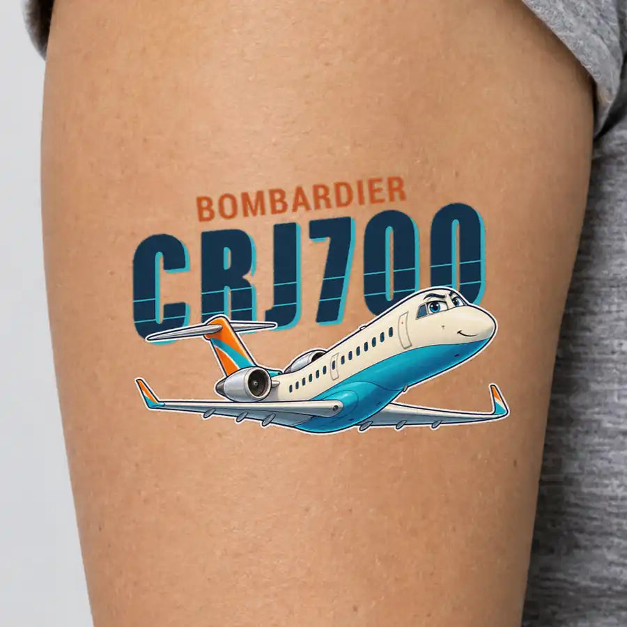 Bombardier CRJ700 - Tattoo - Cartoon