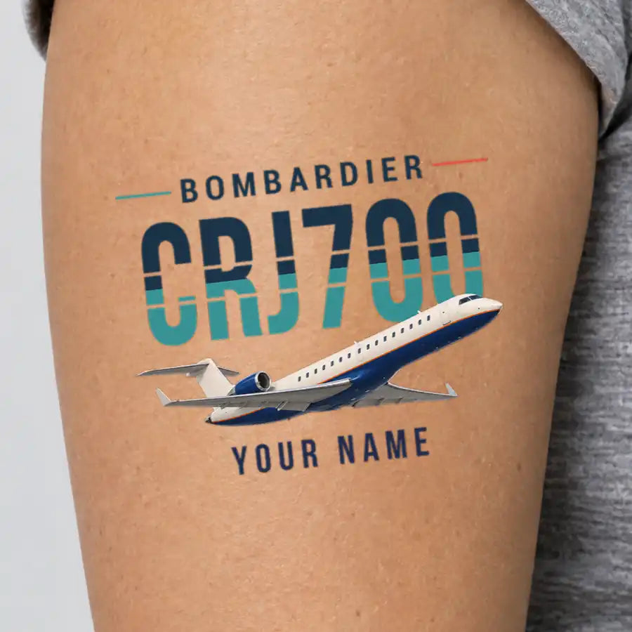 Bombardier CRJ700 - Tattoo - Original + Name
