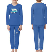 Thumbnail for Bombardier CRJ900 - Children Pajamas - Original Chest - Blue