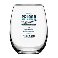 Thumbnail for Bombardier CRJ900 - Original + Name - Water & Drink Glass