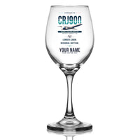 Thumbnail for Bombardier CRJ900 - Original + Name - Wine Glass