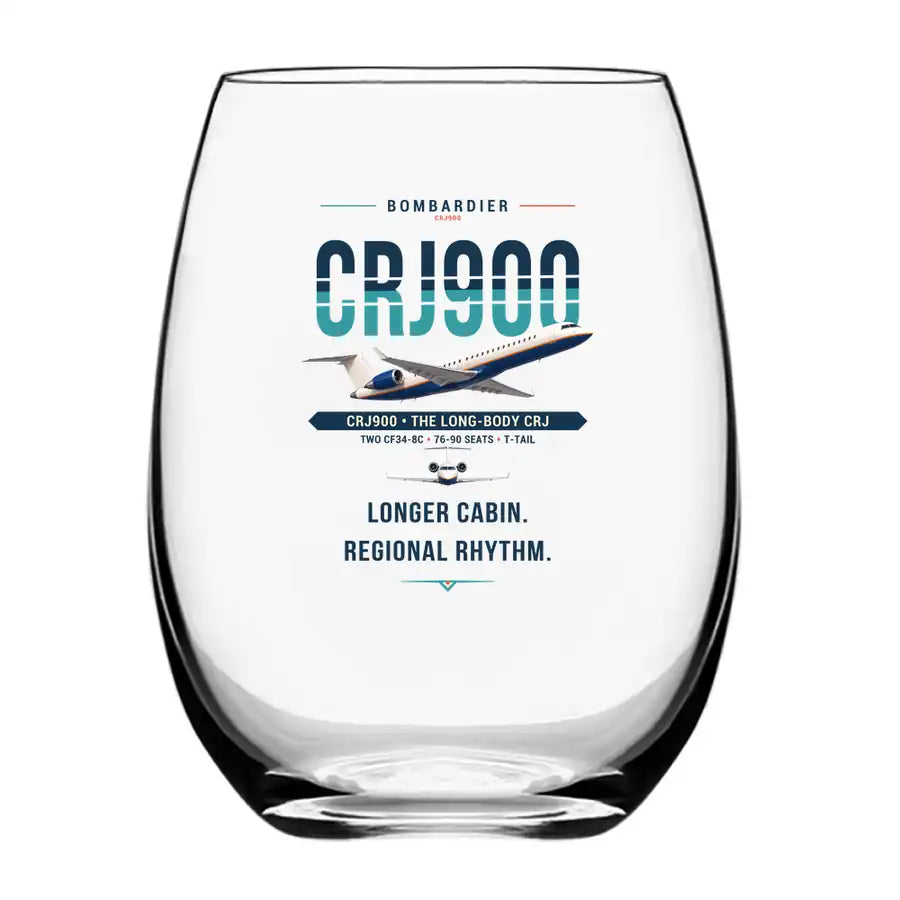 Bombardier CRJ900 - Original - Water & Drink Glass