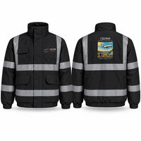 Thumbnail for Bombardier CRJ900 Reflective Winter Jackets - Poster - Black