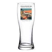 Thumbnail for Bombardier Challenger 300 - Poster - Pilsner Beer Glass