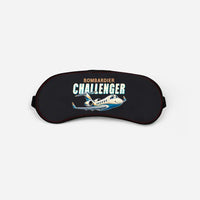 Thumbnail for Bombardier Challenger 350 - Cartoon - Sleep Mask - Black
