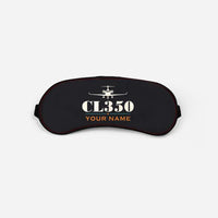 Thumbnail for Bombardier Challenger 350 - Heritage + Name - Sleep Mask - Black