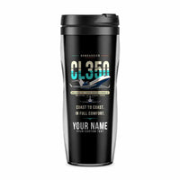 Thumbnail for Bombardier Challenger 350 - Original + Name - Plastic (No Holder) - Black