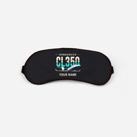 Thumbnail for Bombardier Challenger 350 - Original + Name - Sleep Mask - Black