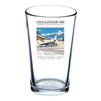 Thumbnail for Bombardier Challenger 350 - Poster - Beer & Water Glass