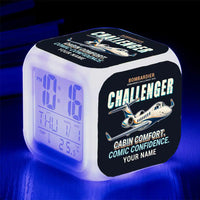 Thumbnail for Bombardier Challenger 3500 - Cartoon + Name - Alarm Clock