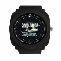 Thumbnail for Bombardier Challenger 3500 - Cartoon - Rubber Strap - Black
