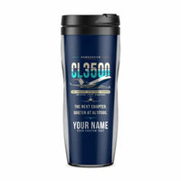 Thumbnail for Bombardier Challenger 3500 - Original + Name - Plastic (No Holder) - Dark Blue