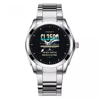 Thumbnail for Bombardier Challenger 3500 - Original - Stainless Steel Band - For Men