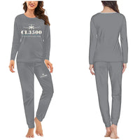 Thumbnail for Bombardier Challenger 3500 - Women Pajamas - Heritage Chest - Gray