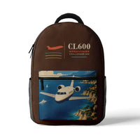 Thumbnail for Bombardier Challenger 600 - 3D Backpack - Brown