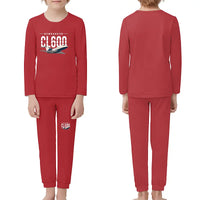 Thumbnail for Bombardier Challenger 600 - Children Pajamas - Original Chest - Red