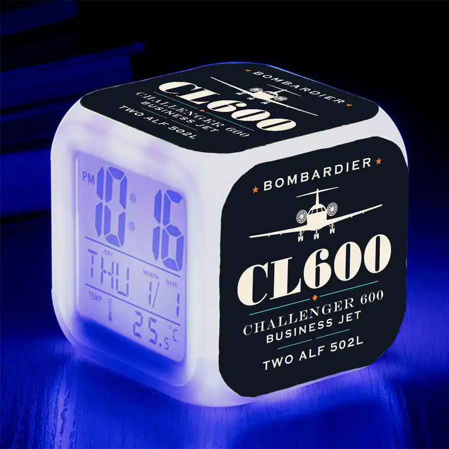 Bombardier Challenger 600 - Heritage - Alarm Clock
