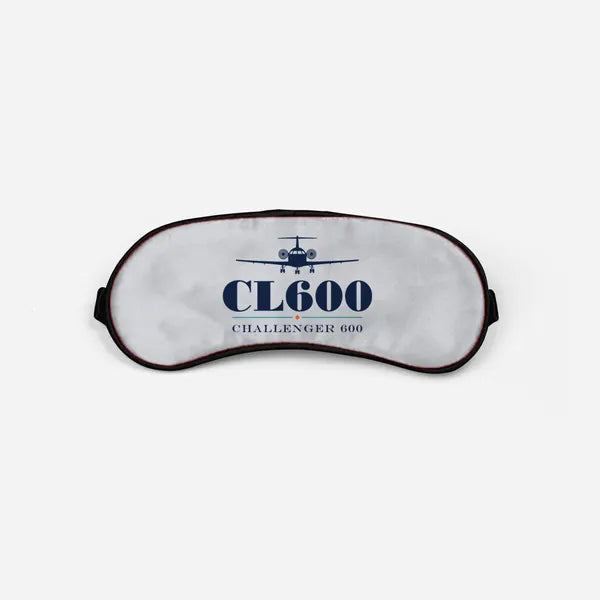Bombardier Challenger 600 - Heritage - Sleep Mask - Light Gray