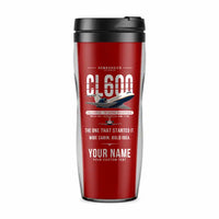 Thumbnail for Bombardier Challenger 600 - Original + Name - Plastic (No Holder) - Red