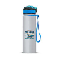 Thumbnail for Bombardier Challenger 600 - Sports Kettle - Cartoon - Light Gray