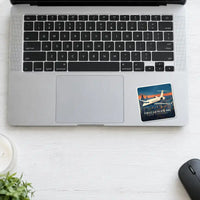 Thumbnail for Bombardier Challenger 601 - 3D - Square Sticker - Laptop