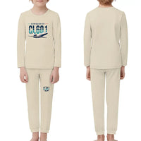 Thumbnail for Bombardier Challenger 601 - Children Pajamas - Original Chest - Beige