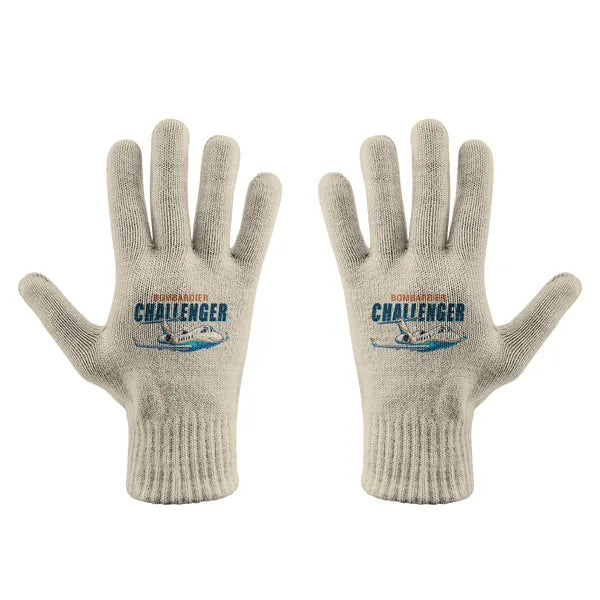 Bombardier Challenger 601 - Gloves - Full - Cartoon - Beige
