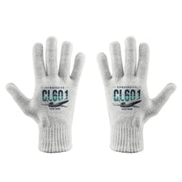 Thumbnail for Bombardier Challenger 601 - Gloves - Full - Original + Name - White