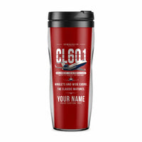 Thumbnail for Bombardier Challenger 601 - Original + Name - Plastic (No Holder) - Red