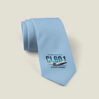 Thumbnail for Bombardier Challenger 601 - Original + Name - Tie - Light Blue