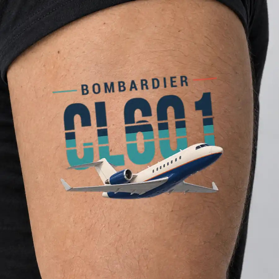 Bombardier Challenger 601 - Tattoo - Original - Man