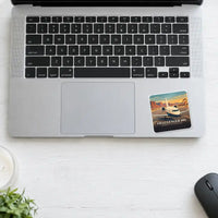 Thumbnail for Bombardier Challenger 604 - 3D - Square Sticker - Laptop