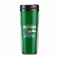 Thumbnail for Bombardier Challenger 604 - Cartoon - Plastic (No Holder) - Green