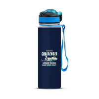 Thumbnail for Bombardier Challenger 604 - Sports Kettle - Cartoon - Navy Blue