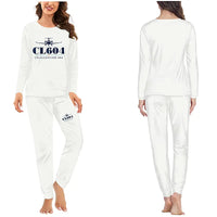 Thumbnail for Bombardier Challenger 604 - Women Pajamas - Heritage Chest - White
