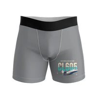 Thumbnail for Bombardier Challenger 605 - Men Boxers - Original - Gray