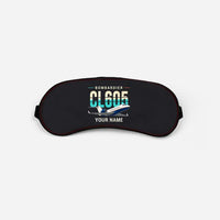 Thumbnail for Bombardier Challenger 605 - Original + Name - Sleep Mask - Black