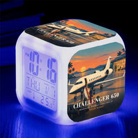 Thumbnail for Bombardier Challenger 650 - 3D + Name - Alarm Clock