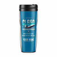 Thumbnail for Bombardier Challenger 650 - Original + Name - Plastic (No Holder) - Light Blue