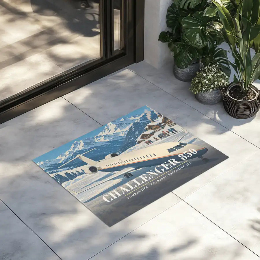 Bombardier Challenger 850 - 3D - Door Mat