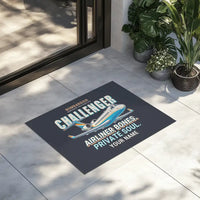 Thumbnail for Bombardier Challenger 850 - Cartoon + Name - Door Mat